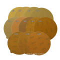 125mm Flocking Yellow Sandpaper Self-adhesive for Sanding Discs